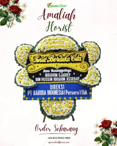 Papan Bunga Duka di Soronalan