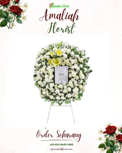 Krans Bunga Duka Cita di Soronalan